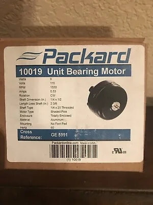 Packard Unit Bearing Motor • $42.99