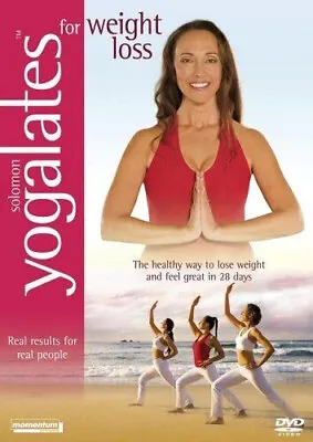 [DISC ONLY] Yogalates For Weight Loss DVD (2006) Cert E • £1.59