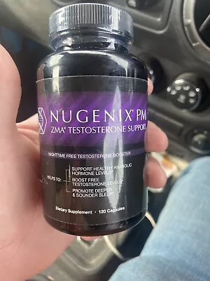Nugenix - PM ZMA Nighttime Support Sleep Booster - 120 Capsules Exp 01/2025 • $25.99