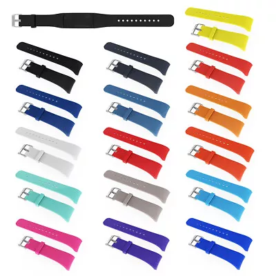 FT- Soft Silicone Watch Strap Band Replacement For Samsung Gear Fit2 R360/Pro R3 • $12.95