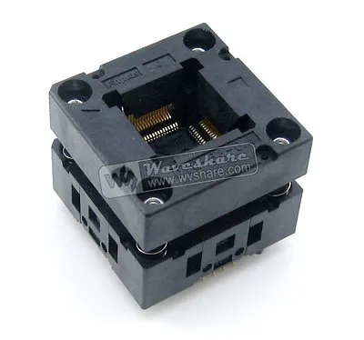 OTQ-64-0.4-01 Enplas QFP64 TQFP64 LQFP64 IC Test Burn-in Socket Free Shipping • $82.28