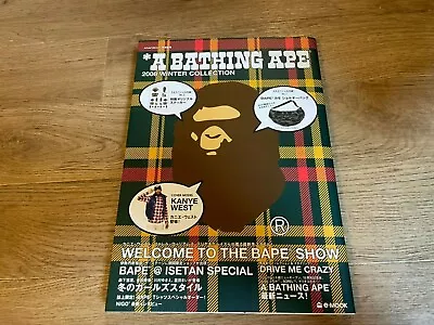 A BATHING APE NIGO 2007 Winter  MOOK CATALOG BAPE  Shark  Book Magazine Shoulder • $114.74