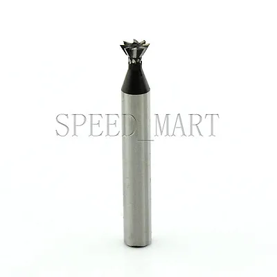 6mm X 60° Degree 6 Flutes High Speed Steel Dovetail Cutter End Mill Bit Router • $7.39