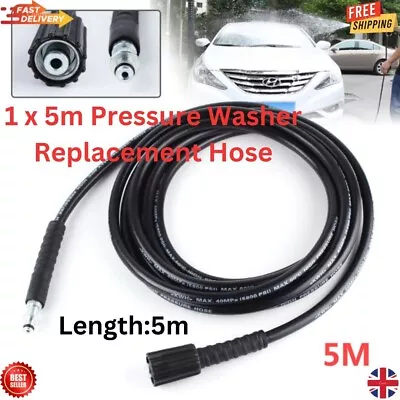 5M High Pressure Washer Extension Replacement Hose Wash Lance For Karcher K2- K7 • £9.19