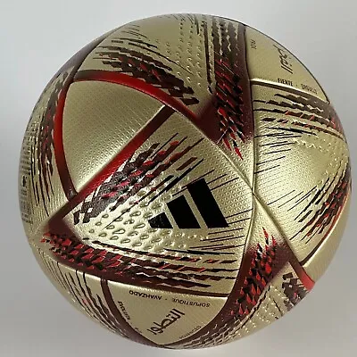 Al Hilm FIFA World Cup Qatar 2022 Football Match Ball Soccer Ball Size 5 • $31.80