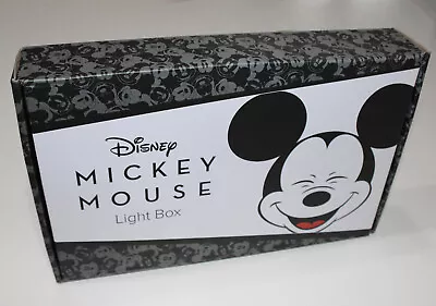 MICKEY MOUSE Light Box Message Board LED With Batteries USB Cord Markers • $14.95