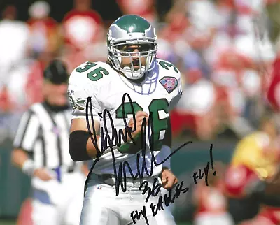 Signed Autographed 8x10 MICHAEL ZORDICH Philadelphia Eagles Photo - W/COA • $12.99