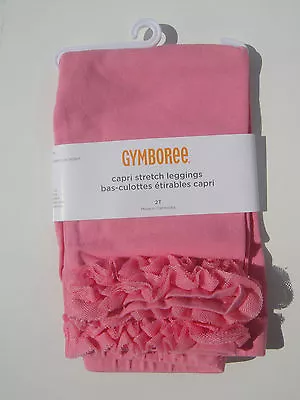 GYMBOREE NWT BUTTERFLY BLOSSOMS BIRTHDAY Tulle Capri Leggings Pant 12 18 24 2 2T • $9.59