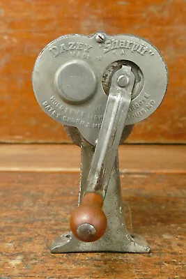 Sharpit Hand Crank Knife Sharpener Grinding Wheel Stone Vtg Dazey Churn Mfg. USA • $24.95