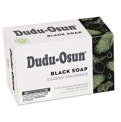 $62.04 • Buy 48 X Dudu Osun African Black Soap 150g For Eczema Acne Fungus (48BARS)