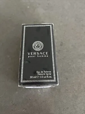 Versace Pour Homme 1 Fl Oz Men's Eau De Toilette Spray | Sealed W/ Fast Ship! • $29.95