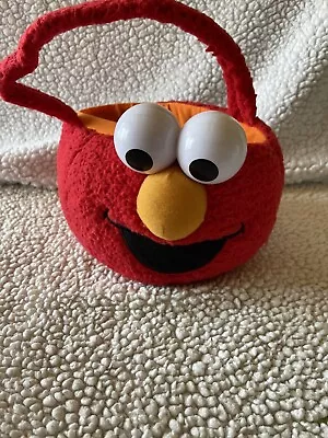 Sesame Street 2012 Elmo Red Basket Easter Halloween Holiday • $9.39