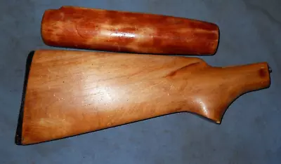 Mossberg 500 New Haven 600 12ga Vintage Wood Stock & Forend Set *damaged* #2582 • $39.99