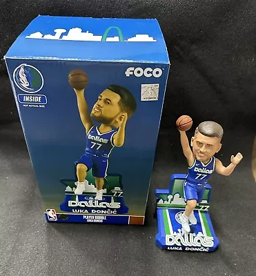 Luka Doncic Dallas Mavericks 2023 City Jersey Bobblehead  75/100 NEW IN BOX • $124.95