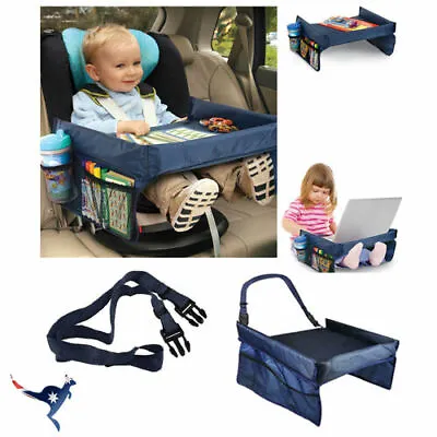 $12.99 • Buy Waterproof Kids Baby Portable Safety Car Seat Lap Travel Tray Activity Table AU