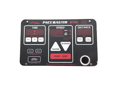 Pacemaster 870x Treadmill Display Console Circuit Board Console-C-B • $199.99