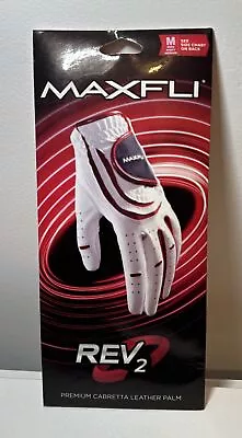 Maxfli Rev2 Cabretta Leather Junior Kids Youth Golf Glove Medium Right • $6.99