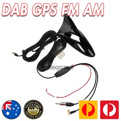 GPS DAB FM AM Digital Radio Antenna Shark Fin For Pioneer SONY Kenwood Alpine JV • $74.99