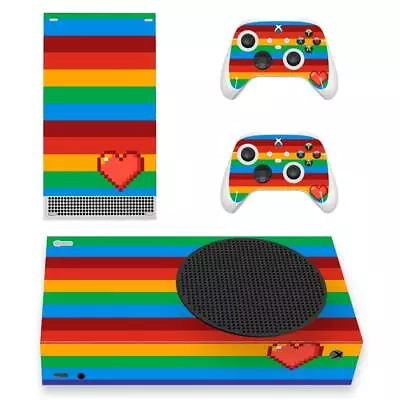 Xbox Series S Console Skin Sticker Decal Rainbow + 2 Controller Skins • $16.95