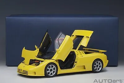 AutoArt 70918 BUGATTI EB110 SS 1:18 NEW Giallo YELLOW Auto Art • $183.60