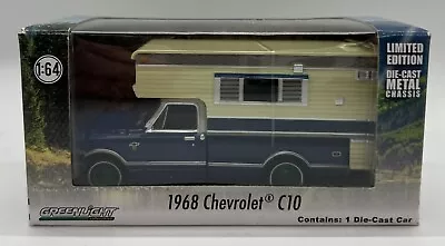 GreenLight 1:64 1968 Chevrolet C10 With Large Camper Green Machine 29878 RARE! • $5.99