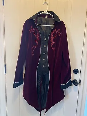 Men's Medieval Steampunk Tailcoat Victorian Gothic Jackets Frock Coat • $12.80