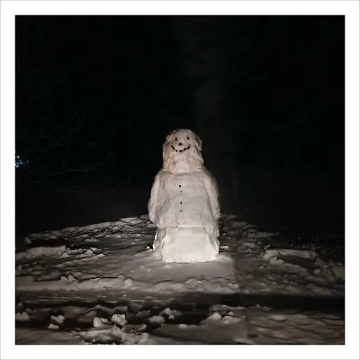$349 • Buy SIGNED Alec Soth Photograph - Snowman At Night - Magnum Square Print June 2014