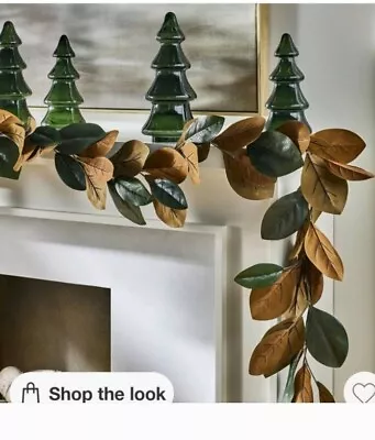 Threshold With Studio McGee Magnolia Christmas Leaf Garland NWT • $35