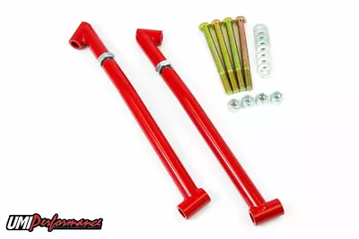 UMI 1968-1972 GM A-Body Control Arm Reinforcements/ Frame Braces RED 4028-R • $159.99