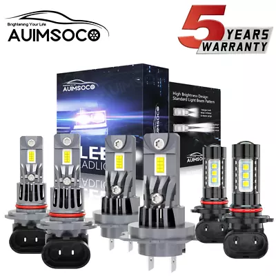 For Subaru Outback 2005 2006 2007 2008 2009 White LED Headlight Fog Light Bulbs • $79.99