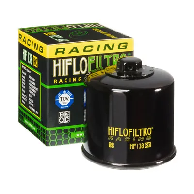 HiFlo Oil Filter Racing HF138RC Black Fits Suzuki Aprilia • $14.75