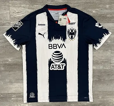 Puma Mens Rayados Monterrey Authentic Home Soccer Jersey Size XL Brand New • $49.99