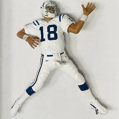 Peyton Manning 2 Indianapolis Colts QB McFarlane NFL Statuette 7” Figure 2005 • $17.99