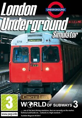 London Underground Simulator - World Of Subways 3 (PC CD) (PC) • £10.12