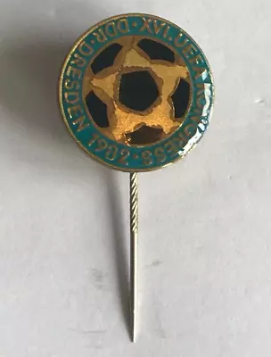 Rare Enamel Delegate's Badge - UEFA CONGRESS - Dresden 1982 / East Germany • $49.72