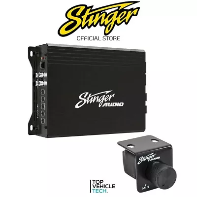 2000w Car Amplifier 1000w Rms Stinger Mt-1000.1 Bass Subwoofer Car Audio • £139.99