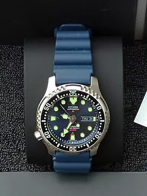 CITIZEN PROMASTER  NY0040-17L  AUTOMATIC MEN'S DIVERS WATCH - New Retail Boxed • £185
