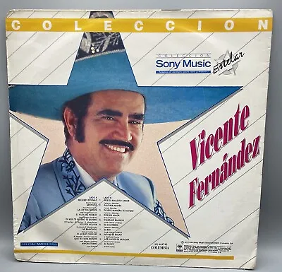 Vicente Fernández 4 “Colleccion” Vinyl Record LP/ Imported/G Condition - RARE • $39.95