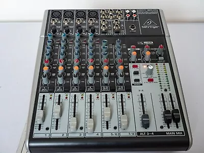 BEHRINGER XENYX 1204USB 8-Channel 2-Bus Mixer USB/Audio Interface Studio/Live • £75