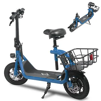 450W Sports Electric Scooter Adult Moped E-bike Commute E-Scooter With Seat 2023 • $341.04