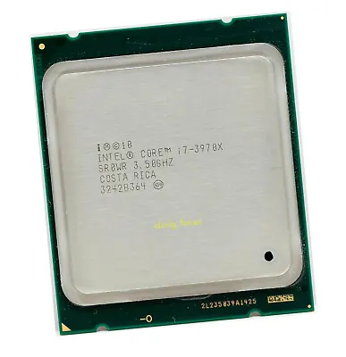 Intel Core I7-3970X 3.5 GHz LGA2011 6 Cores SR0WR 12 Threads CPU Processor 15 MB • $126.98