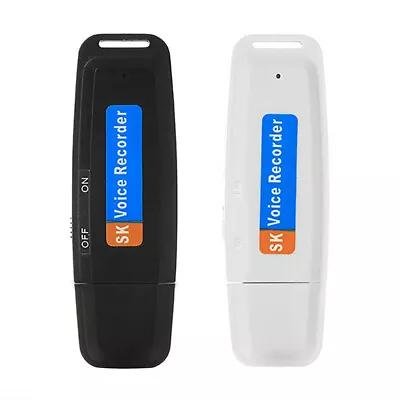 SK001 Rechargeable U-Disk Digital Voice Recorder Pen USB TF Card Flash Drive • $7.31