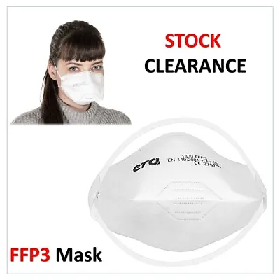 Ffp3 Nr Era 1300 Dust Mask Face Protection Flat Fold Respirator Multipurpose • £1.79