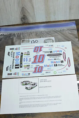 Nascar Decals 2017 Ford Fusion #10 Car Mobil Monster Energy Drink Danica (130) • $7.95