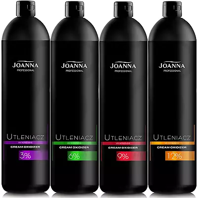 JOANNA Professional Cream Oxidant Hair Dye Developer 1000ml 3% 6% 9% 12% 1L • £8.45