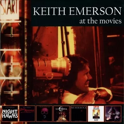 Keith Emerson – At The Movies [3x CD] Clamshell Box BRAND NEW AND FACTORY SEALED • £99.99