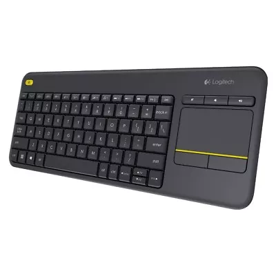 Logitech K400 Plus Wireless Touch Keyboard Black 920-007165 • $92