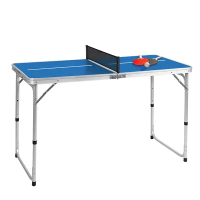 Centra Table Tennis Table Foldable Ping Pong Balls Bats Game Set Indoor Outdoor • $75.99