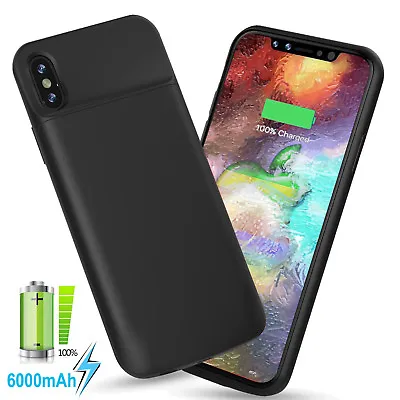 $57.99 • Buy Power Bank Backup Battery Case Charger Fits For IPhone X 8 7plus 6 6s Plus S8