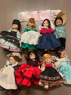 Vintage Madame Alexander Hp Little Women 8 Doll Lot • $49.99